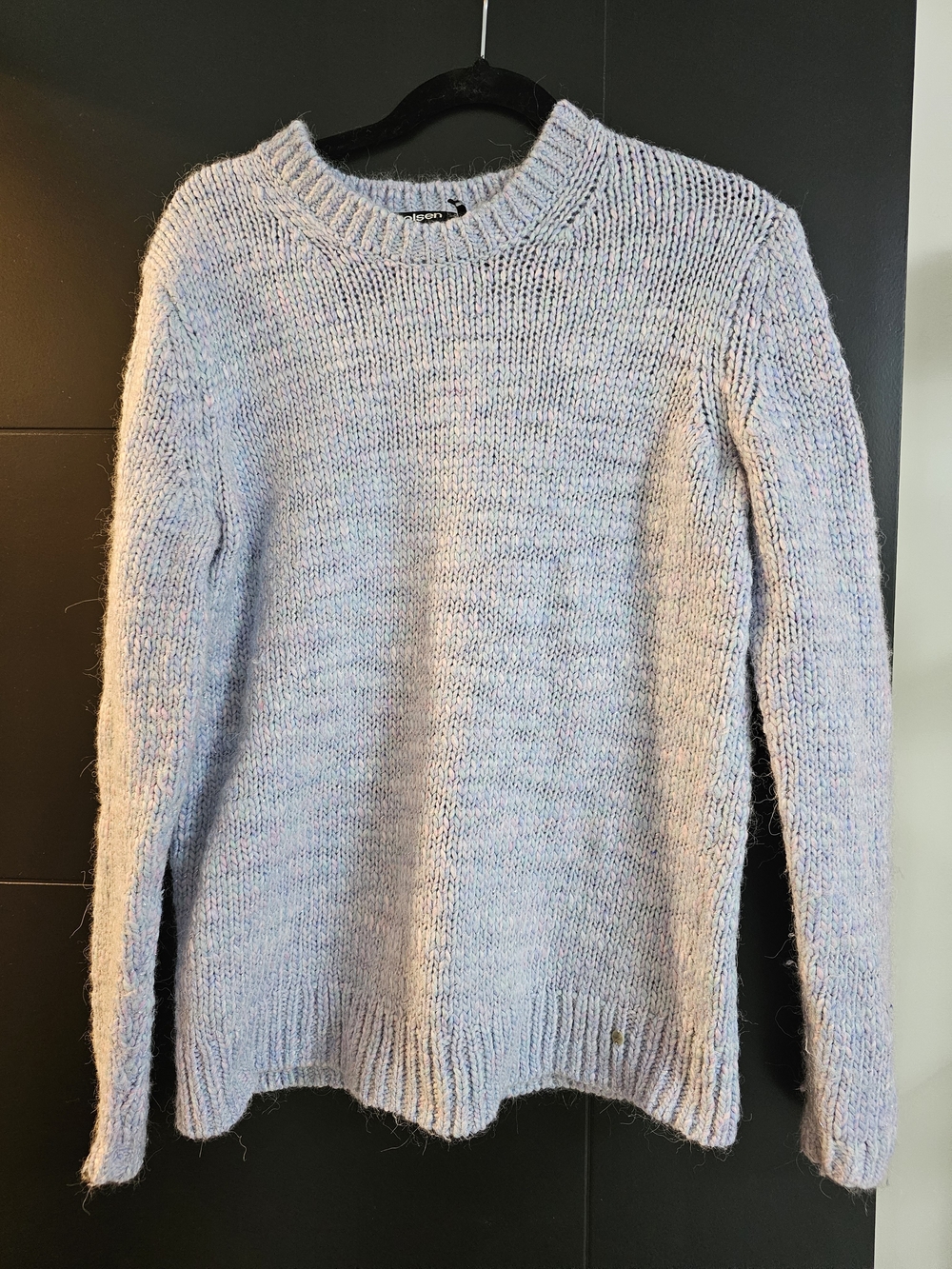 Olsen Cozy Light Multicolor Crewneck Sweater